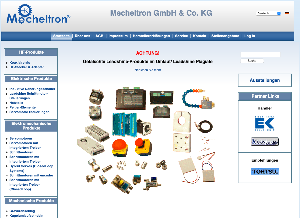 Mecheltron Old Site