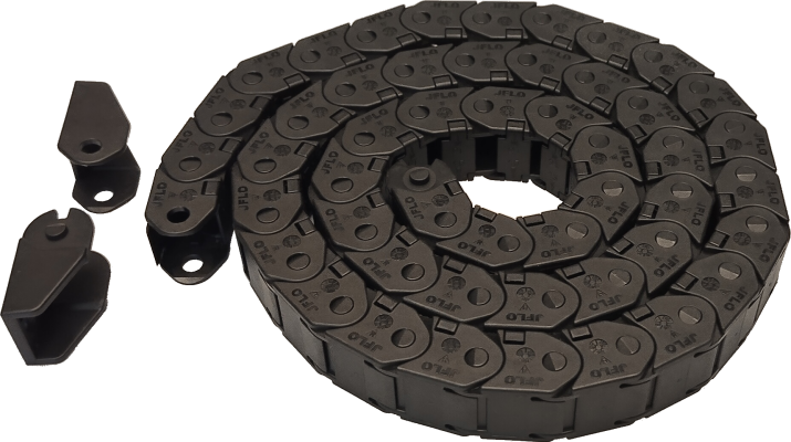 Our semi-closed drag chains offer optimum...