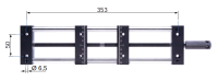 Werkstückhalter MS11, selbstzentrierend 90x378mm