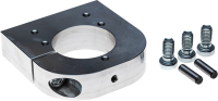 Spindle holder 43mm round DIN912 M8x25 2 fixing p.