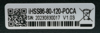 IHSSC86-80-120-SC-POCA Schrittmotor mit integr. Treiber closed loop, 12Nm,JMC mit Bremse
