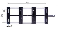 Werkstückhalter MS1, selbstzentrierend 160x378mm