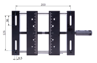 Werkstückhalter MS2, selbstzentrierend 160x228mm
