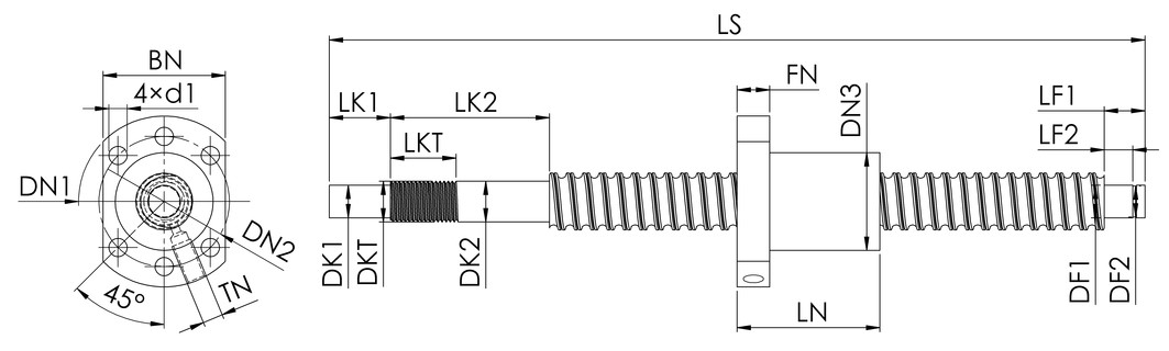 the PIC Design Catalog :: Set Screws :: Brass Tip Set Screws